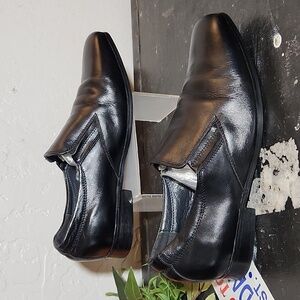 RUSTY LOPEZ Black Leather Loafer 39